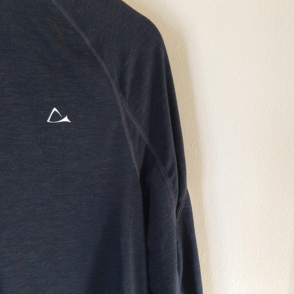Men’s Paradox Base Layer Top | Sz Small | Grey | Merino Wool Blend | Drirelease - Picture 3 of 7